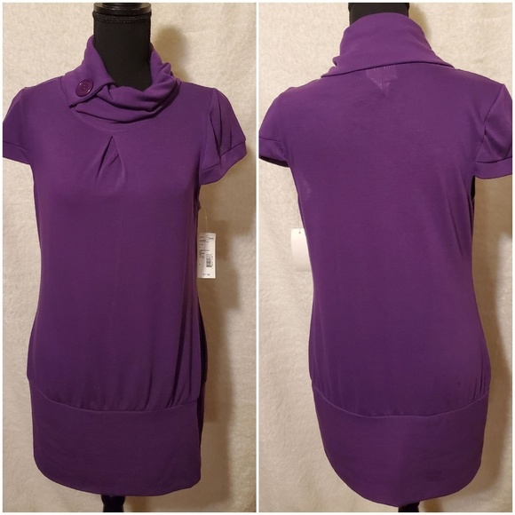4/$30🌟LSter Plum Dress Top - Picture 1 of 8